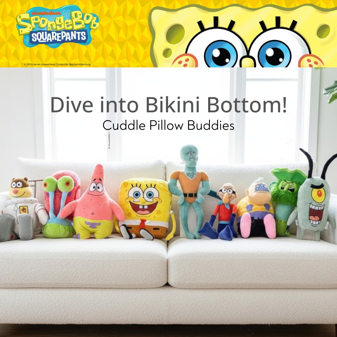 Franco Sandy Cheeks plush as a binge-watching companion and decor accent