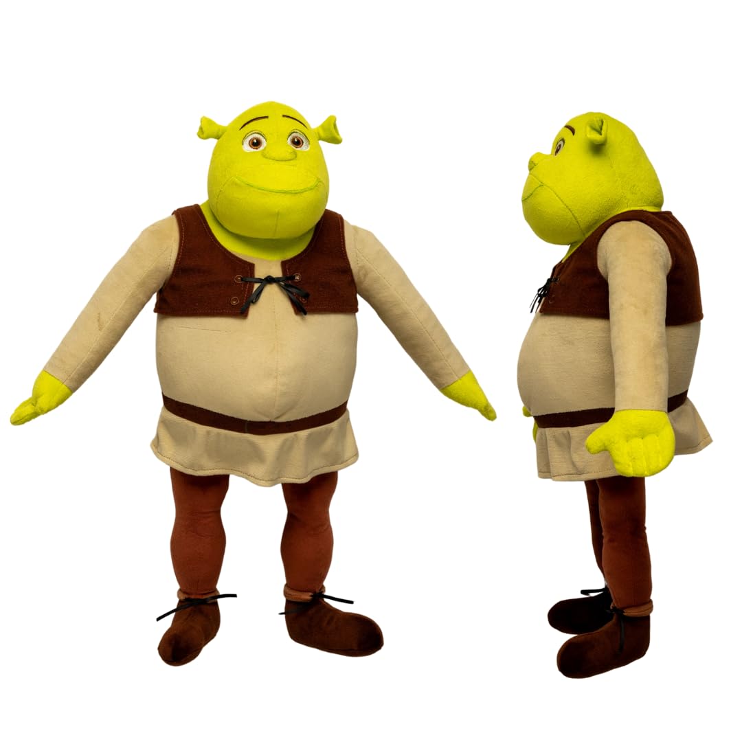 Franco Shrek cuddle pillow 20-inch plush for cozy lounging