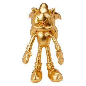 Franco Sonic 24K Gold plush pillow buddy front view for cozy snuggles.