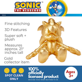 Franco Sonic 24K Gold plush texture close-up shows velvety softness.