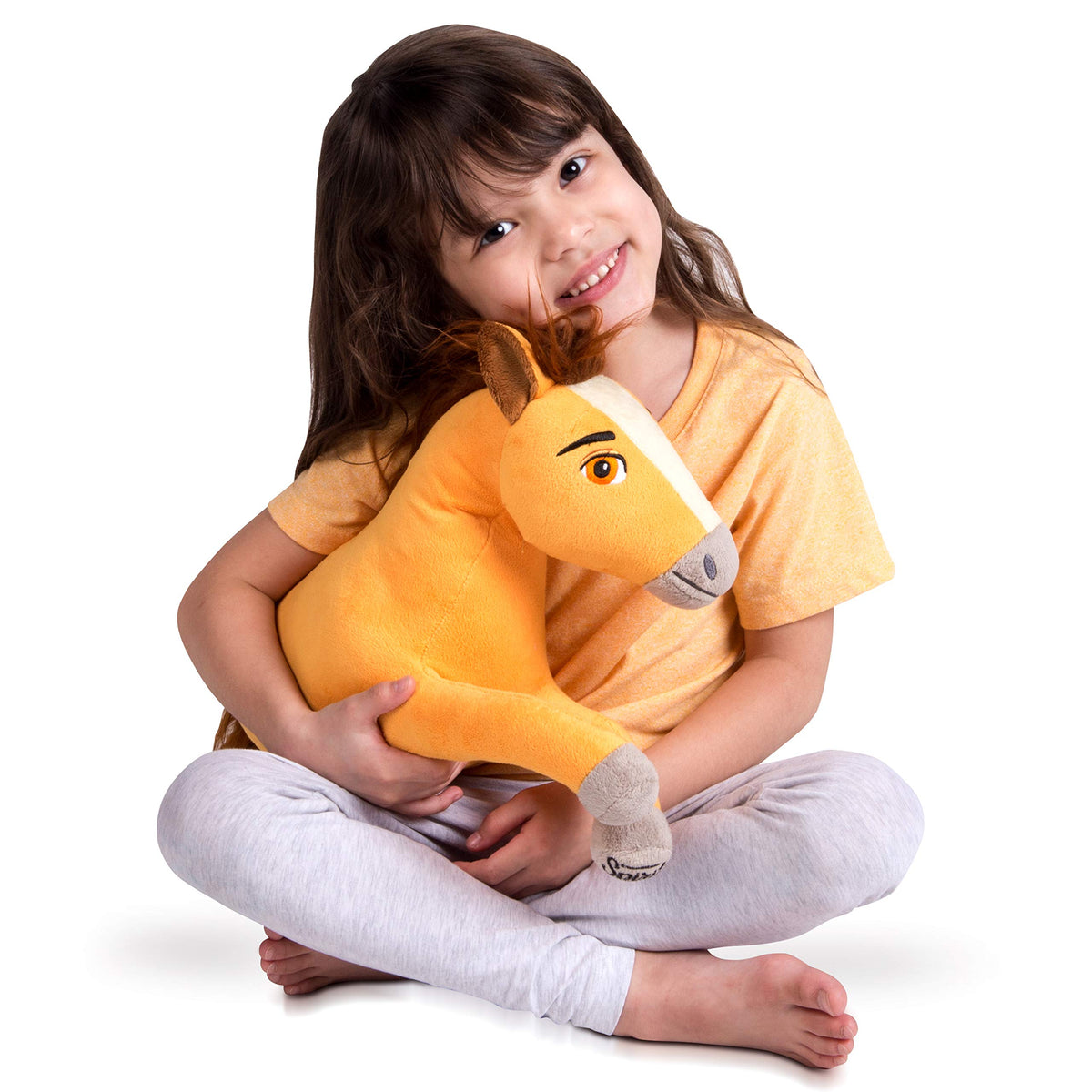 Franco Spirit horse plush front view, a cuddly bedtime buddy for dreams.
