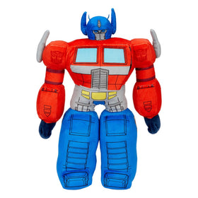 Franco Transformer Optimus Prime cuddle pillow ready for bedtime cuddles.