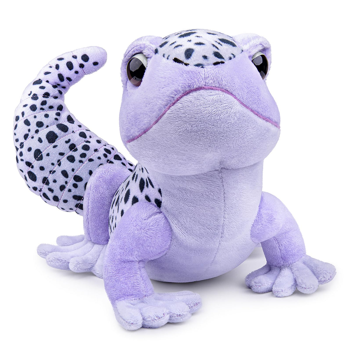 Frankiezhou Home purple leopard geckos plush 17in size ideal for hugging.