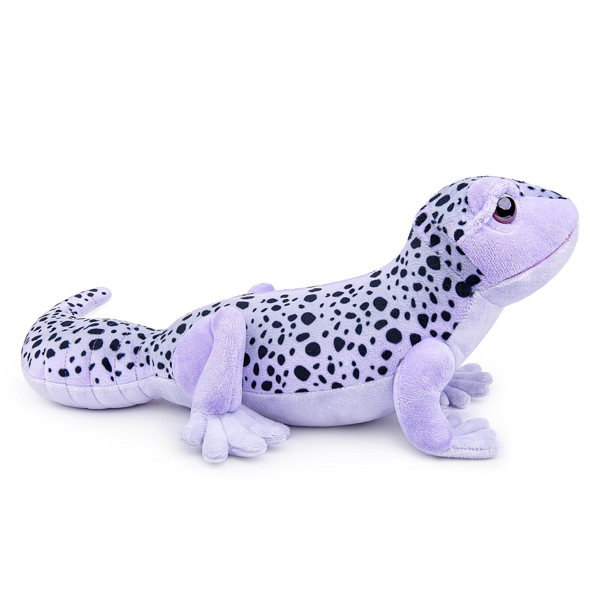 Frankiezhou Home purple leopard geckos plush texture with soft fabric and stitching.