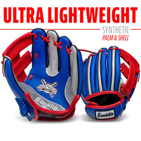 Franklin Sports Air Tech Teeball Glove includes soft foam ball for immediate play