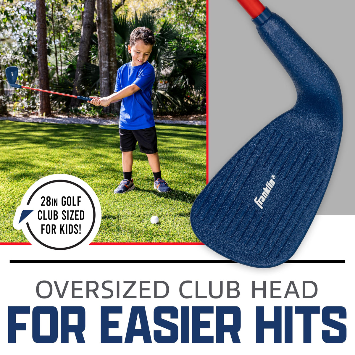Franklin Sports portable set supports indoor play anywhere.