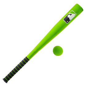 Franklin Sports MLB foam bat 27in green for safe junior practice.