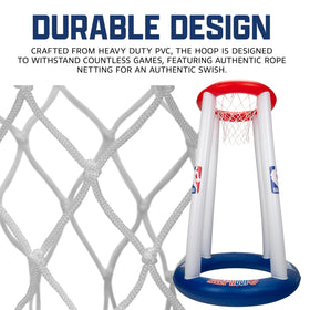 Franklin Sports NBA Alley-Hoop backyard and driveway play setup