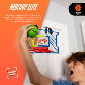 NERFOOP Elite foam ball designed for safe, cozy indoor action