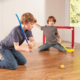 Franklin Sports NHL 24x19x19 goals for versatile indoor and outdoor play.