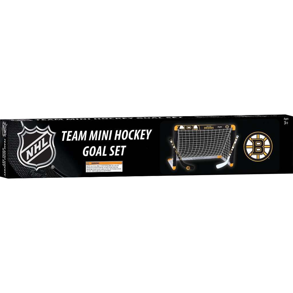Franklin Sports NHL Boston Bruins foam mini hockey ball, soft and safe for indoor games.