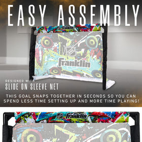 Franklin Sports mini hockey stick left handed for inclusive play