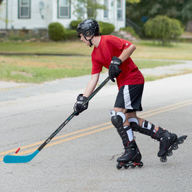 Grip texture close-up signaling comfortable handling during rapid passes.