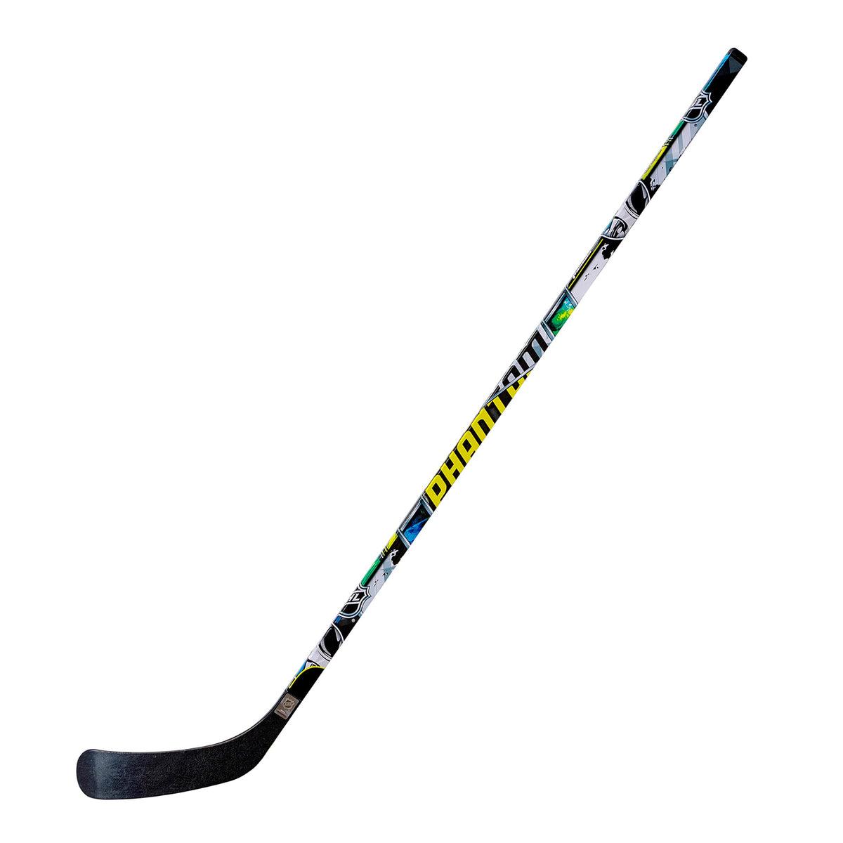 Franklin Sports NHL 1090 Phantom stick, 48-inch left-shot, designed for precise passes and shots.