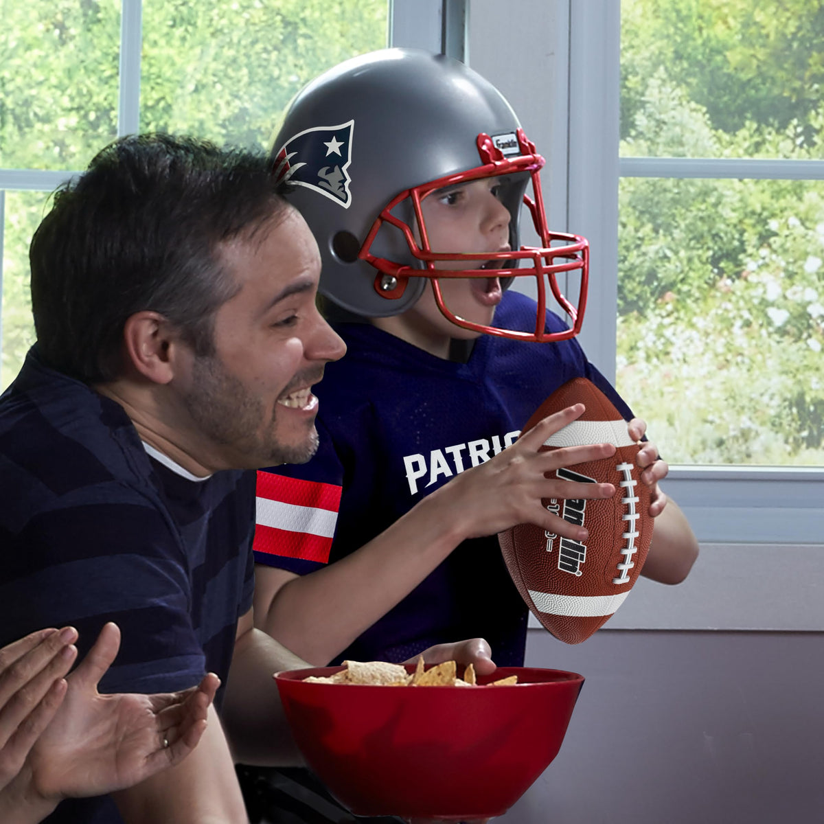 Franklin Sports Patriots full set on display for head-to-toe team pride