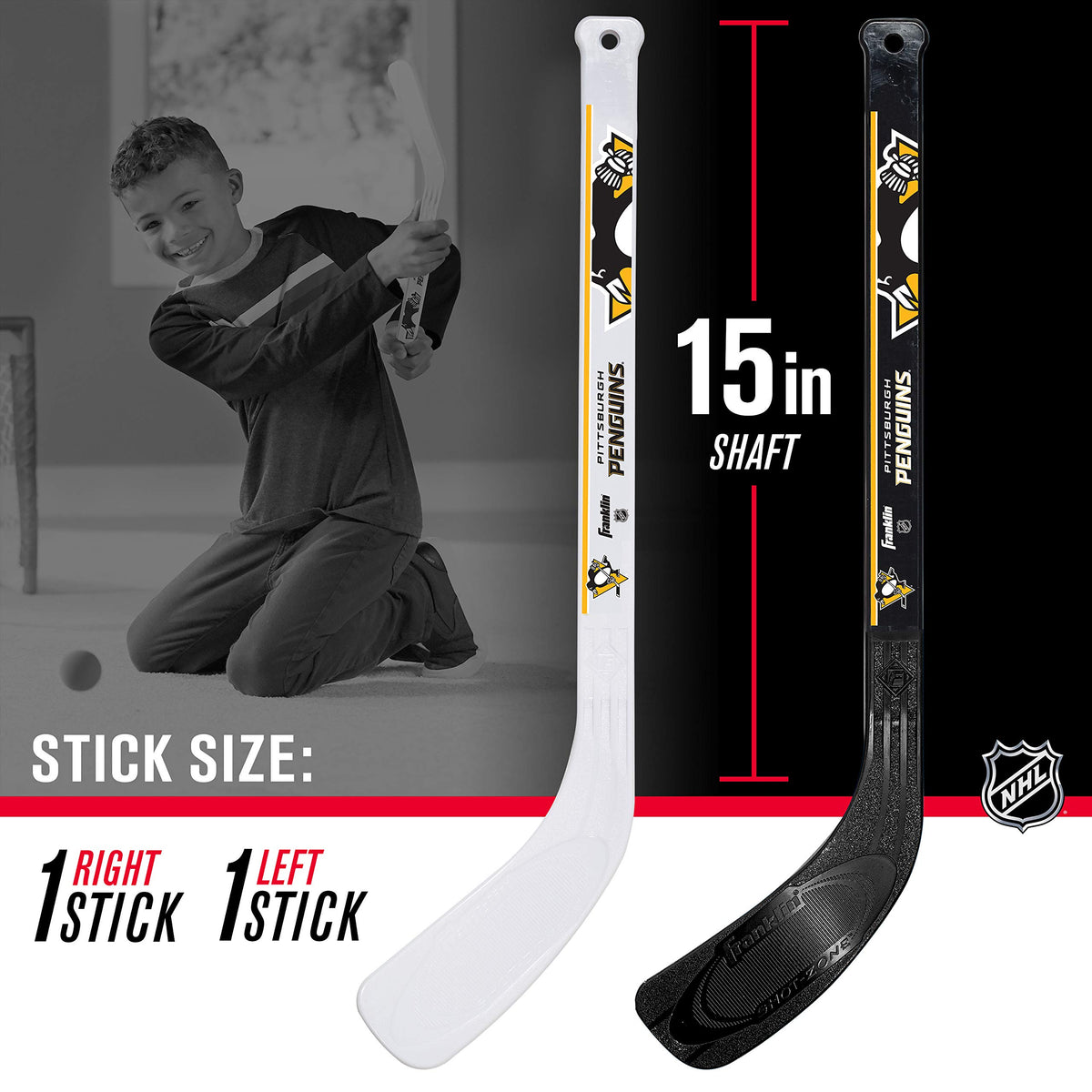 Franklin Sports Penguins mini hockey goal setup steps for quick play.