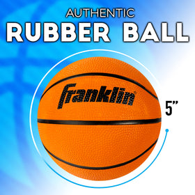 Franklin Sports Pro Hoops mini basketballs with 5-inch diameter for youth games