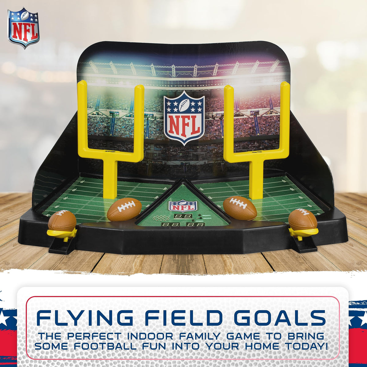Franklin Sports quick-assembly set snaps together in seconds.