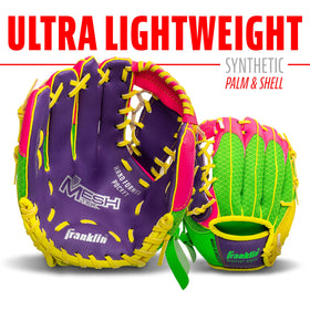 Hand-formed pocket on Franklin Teeball glove for a comfortable fit.