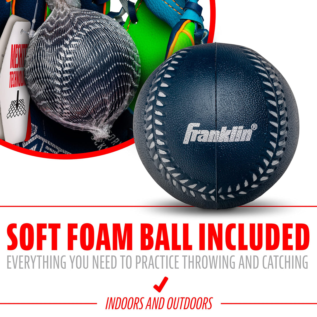 Franklin Sports teeball ball included image promoting complete set