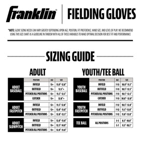Franklin Sports teeball glove lightweight construction ideal for beginners