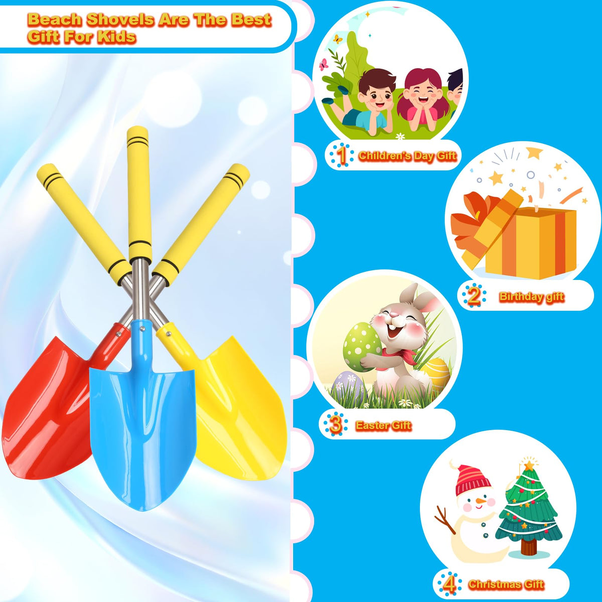 Frebuta ergonomic use of 26in shovel for stable digging