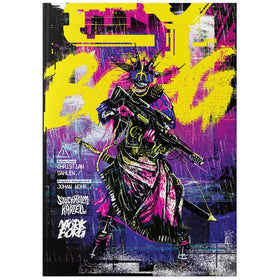 Free League CyBORG Core Rulebook hardback purple cover for immersive sci-fi campaigns