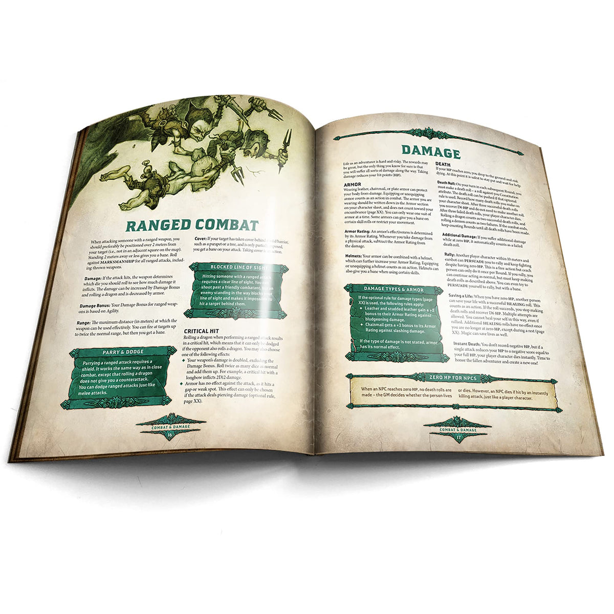 Free League Dragonbane adventures guide offers ready to run missions and twists