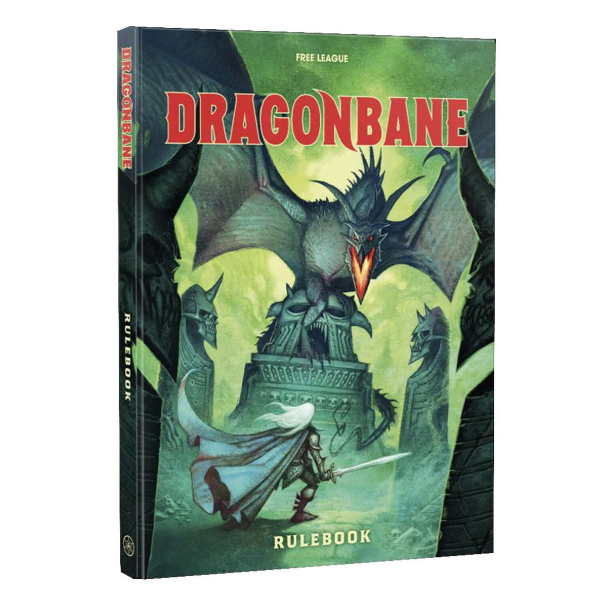 Free League Dragonbane hardcover binding withstands table use during sessions.
