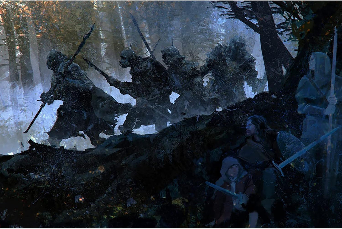 Free League Lord of the Rings 5E core rules inside art showcases six cultures and new classes