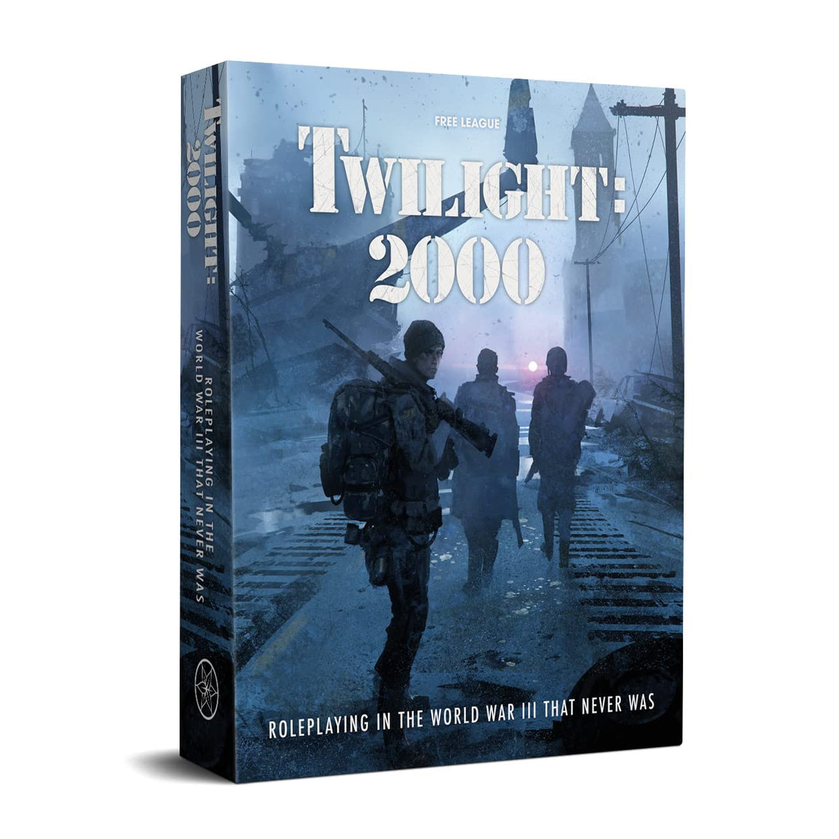 Free League Twilight: 2000 travel map, double-sided, for strategic exploration and planning.