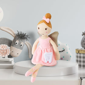 Free Space Tooth Fairy’s 16.5-inch size fits small hands.