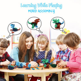 Free to Fly build-and-assemble action highlights reconfigurable dinosaur parts