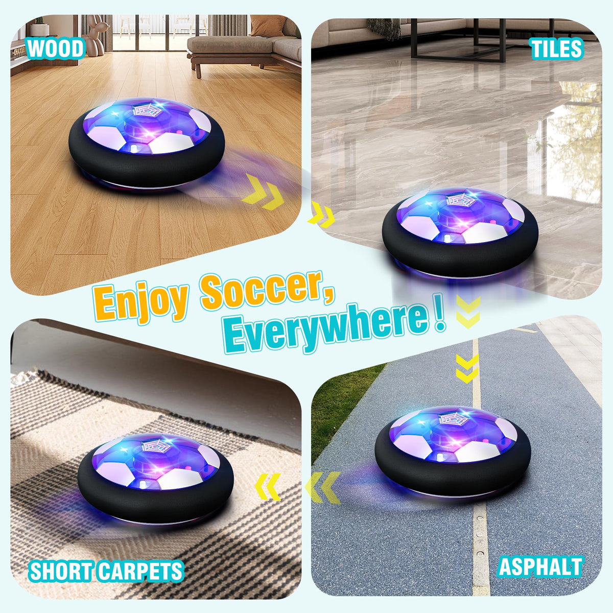 Freecat hover ball foam bumper close-up shows wall protection