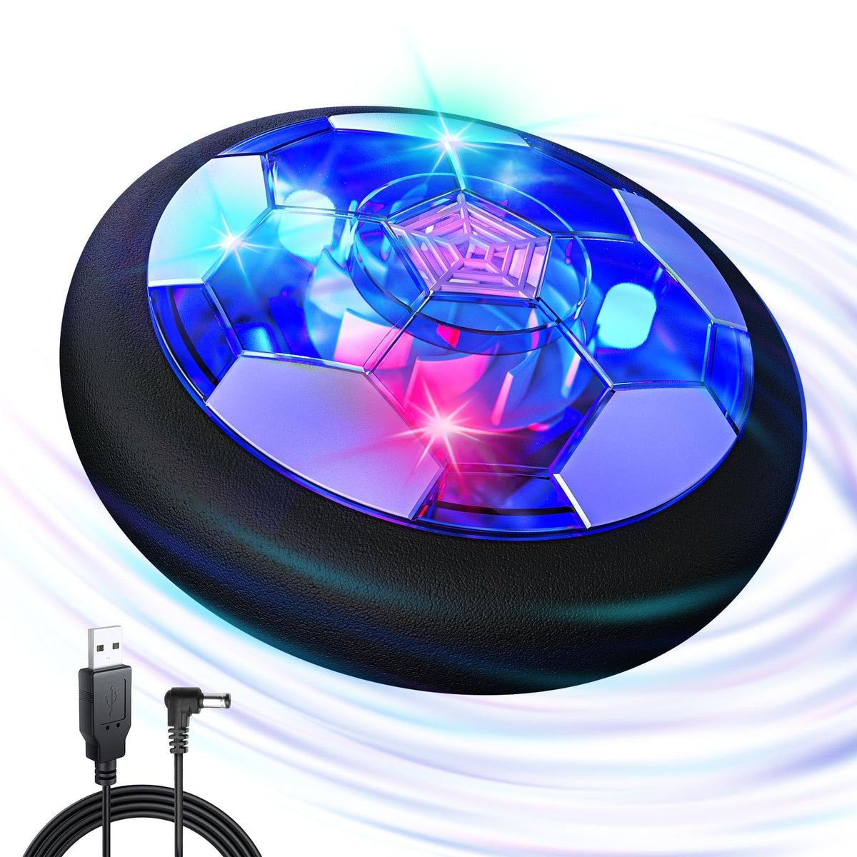 Freecat hover ball kid enjoying playtime illustrates family-friendly entertainment