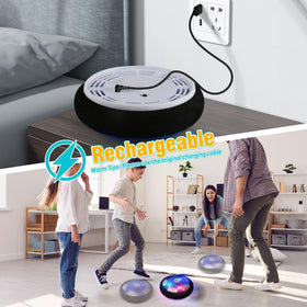 Freecat hover ball side view highlighting compact, kid-friendly design