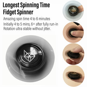 FREELOVE sealed-bearing spinner protects from dust for longevity.