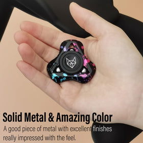 FREELOVE metal spinner close-up highlighting smooth high-speed spins