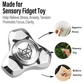 FREELOVE pocket-friendly spinner fits in your pocket for quick spins.