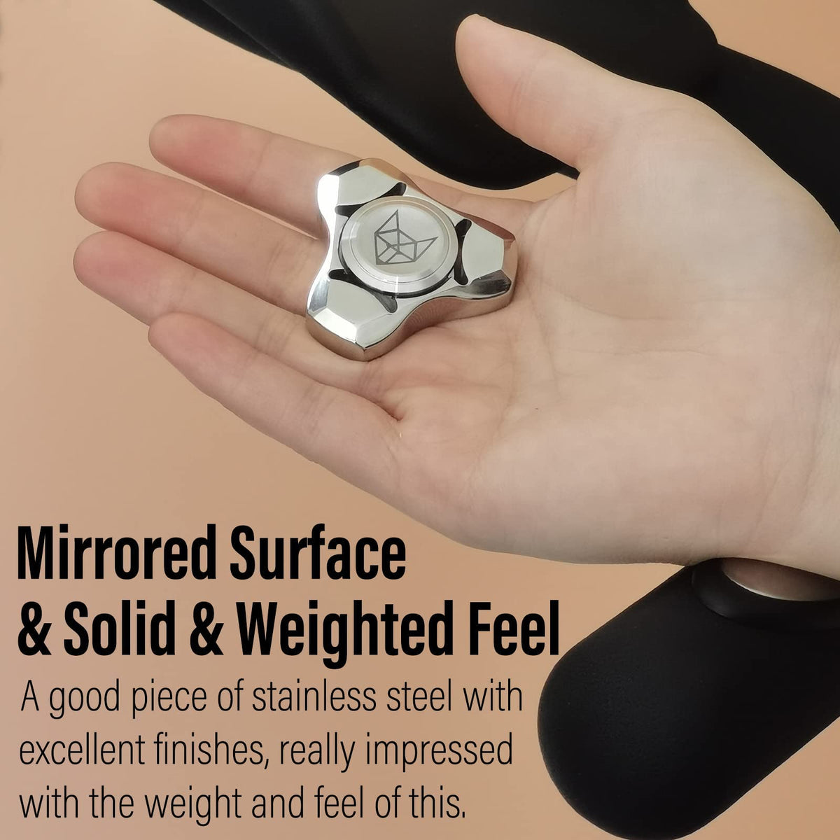 FREELOVE sealed R188-bearing assembly ensures a quiet, dustproof spin.