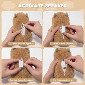 Freetoes farting capybara toy packaging showing gift-ready presentation.