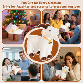 Freetoes Screaming Goat office pranks prop for playful breaks.