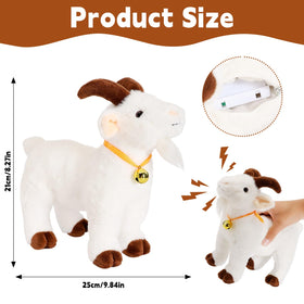Freetoes Screaming Goat Toy desk companion highlights stress-relief humor at work.