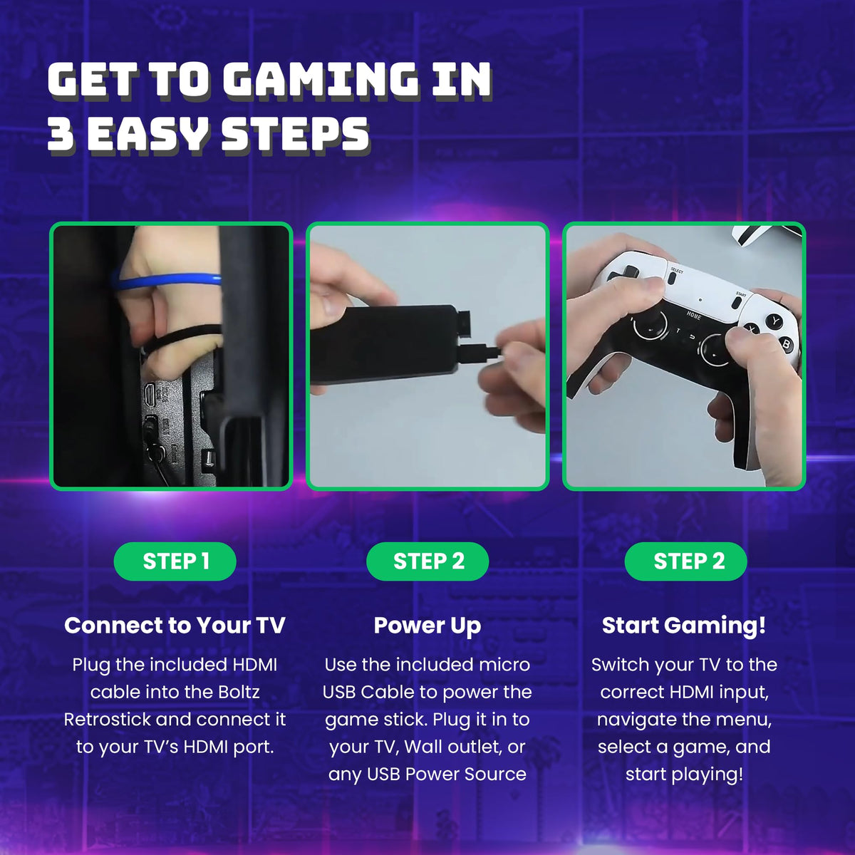 FREEZE2TRIM Boltz portable gaming stick ready for on-the-go fun