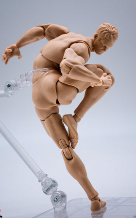 Fremego flexible muscular figure enables dynamic action poses.
