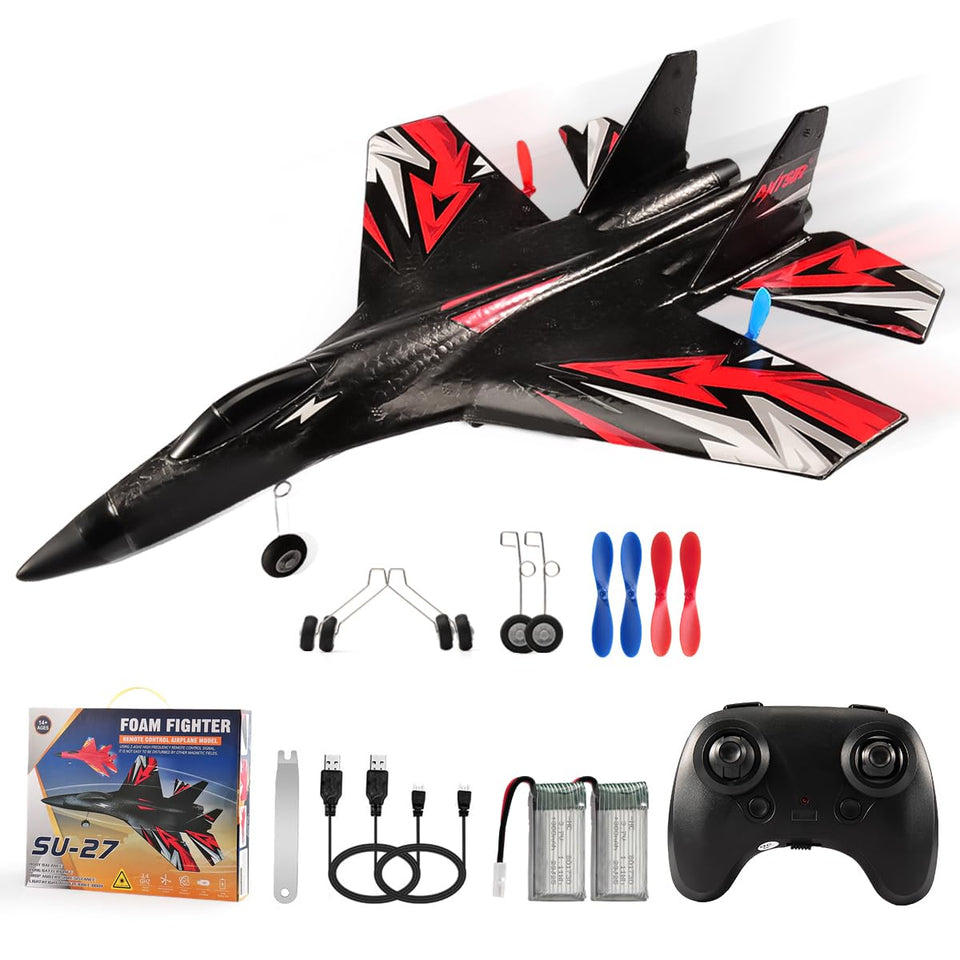 Fremego SU27 RC plane remote control for beginners and kids