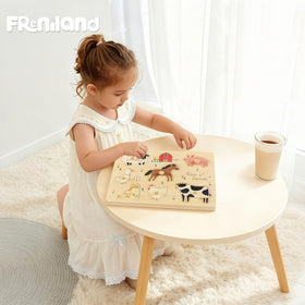 FReniland Farm Sound Puzzle gift-pack highlights educational gift option.