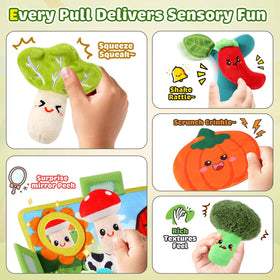 FREYBLI Sensory Garden mirror toy promotes self-recognition.