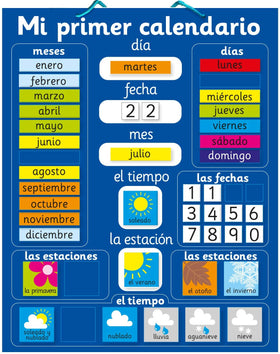 Fridge Magic calendar board with magnets helps kids track days and routines
