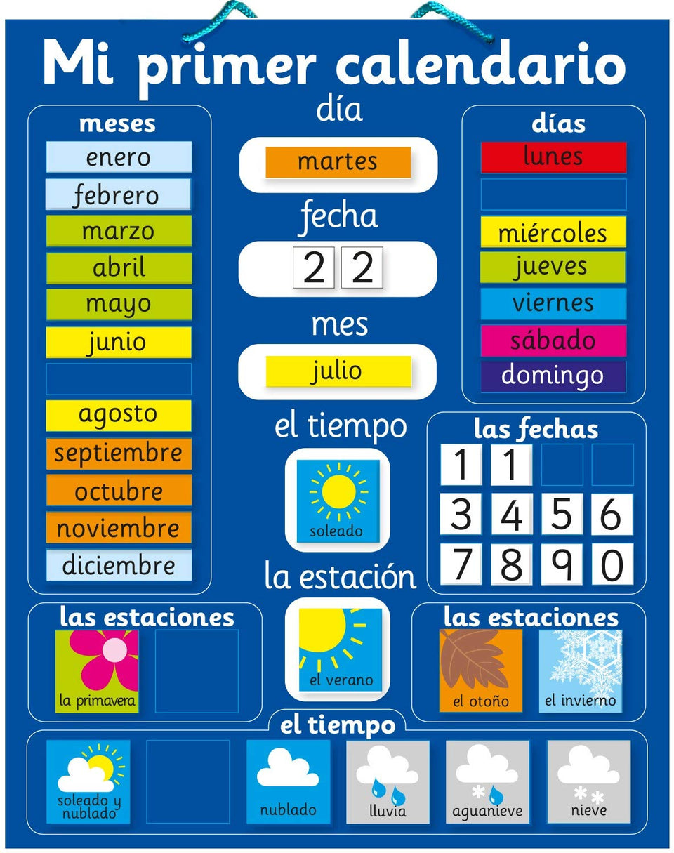 Fridge Magic calendar board with magnets helps kids track days and routines